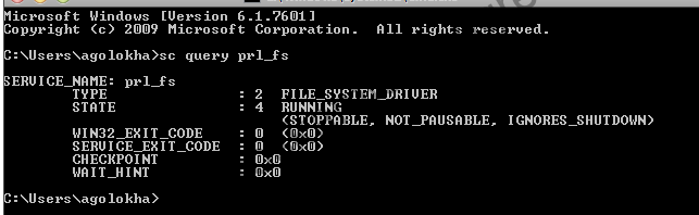 Bildschirmfoto eines Computers mit schwarzem Bildschirm.